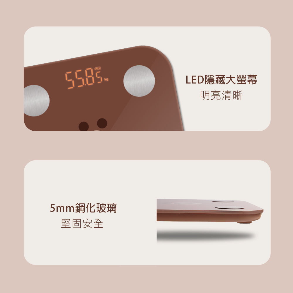 智能藍牙體重計 sally 莎莉(LH-SC01W sally 莎莉)