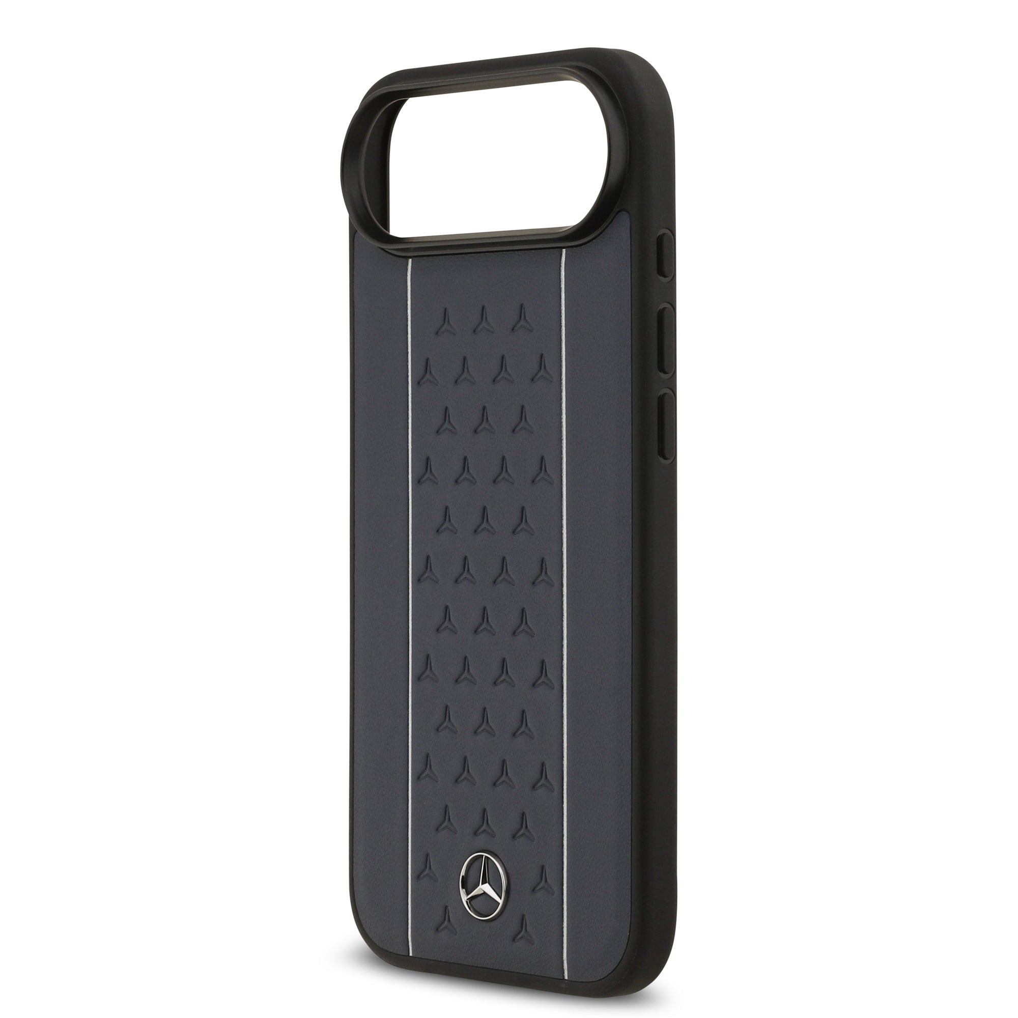 MERCEDES BENZ 星紋直紋真皮MAGSAFE手機殼 IP Air