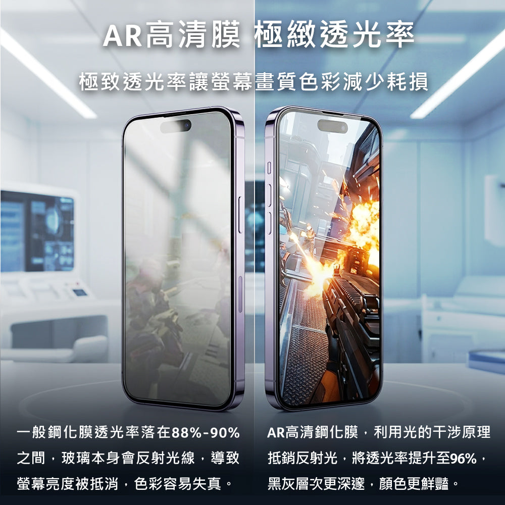 AR高清鋼化膜含無塵倉 iPhone 17 Pro(OSP006-17P)