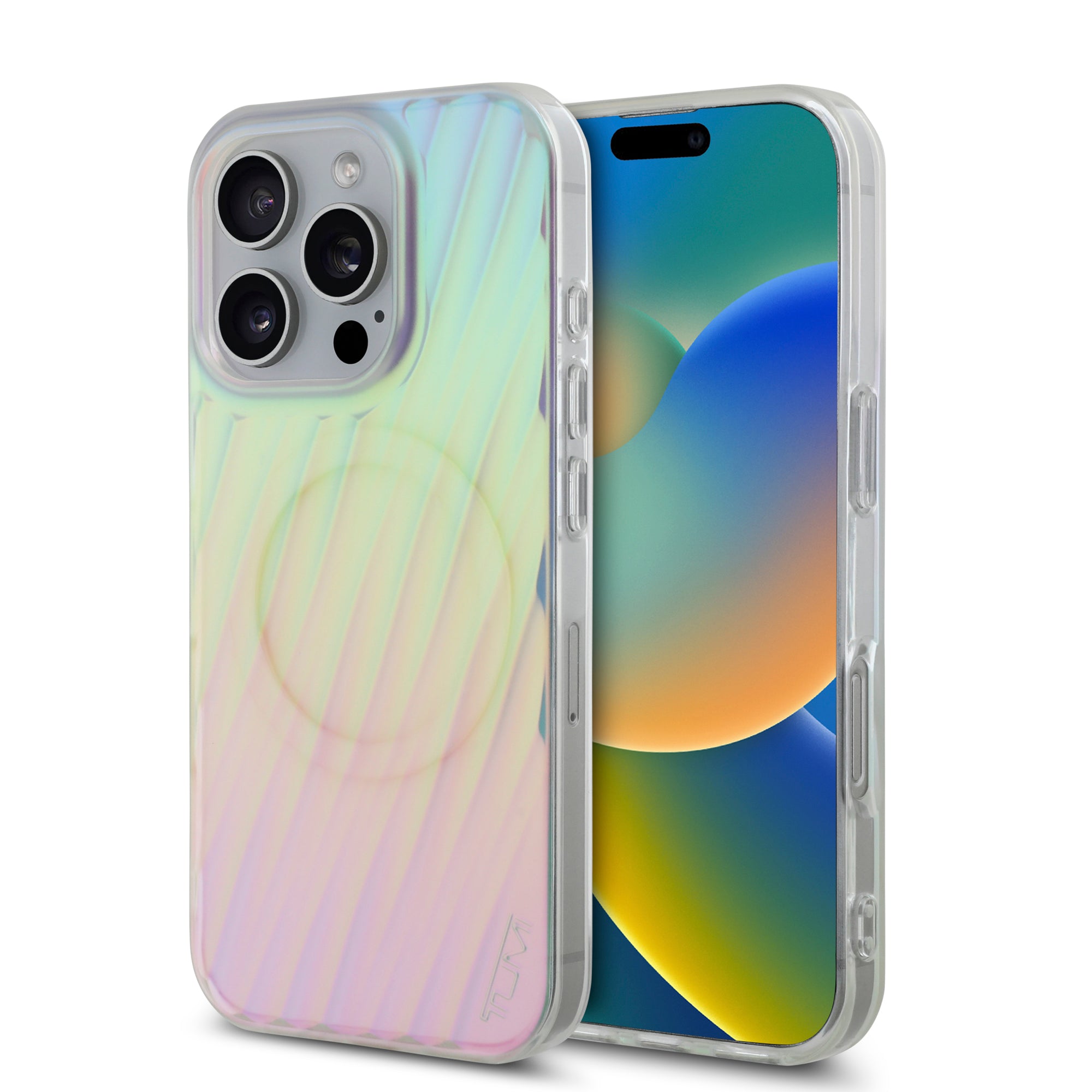 TUMI 透明煥彩斜紋MAGSAFE手機殼 IP16 Pro