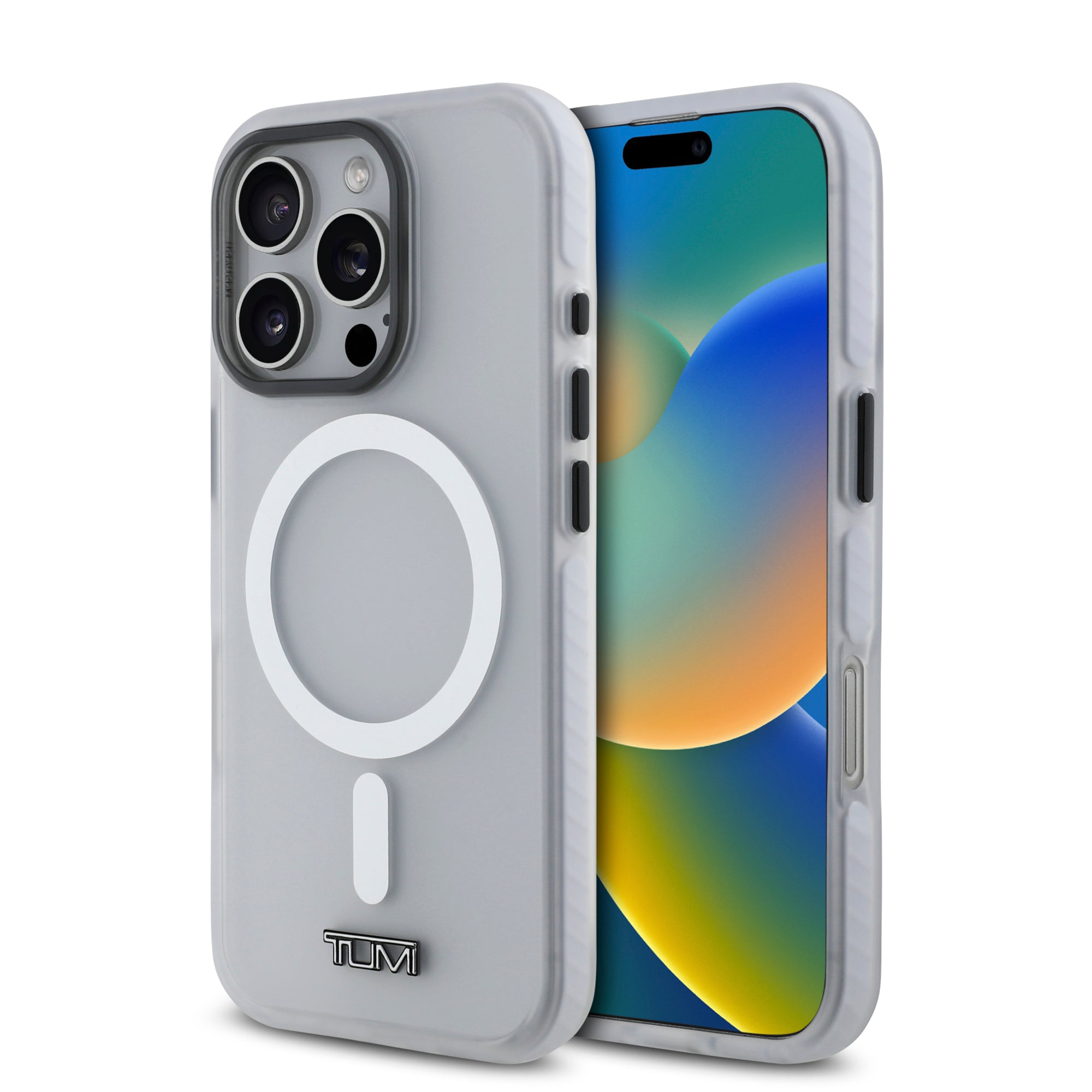 TUMI 透明磨砂防震MAGSAFE手機殼 IP16 Pro