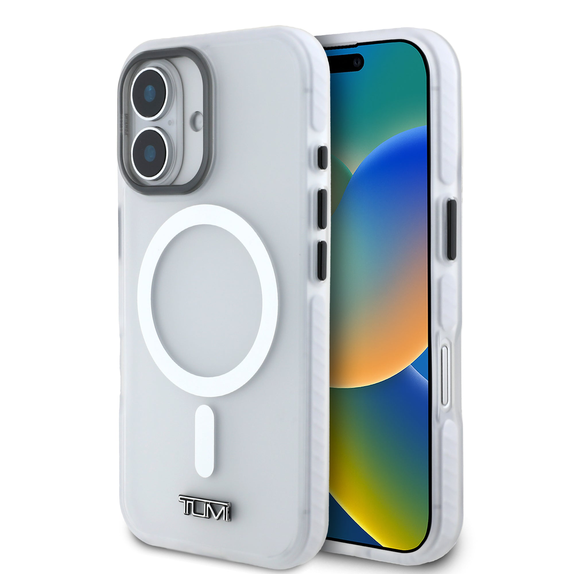 TUMI 透明磨砂防震MAGSAFE手機殼 IP16