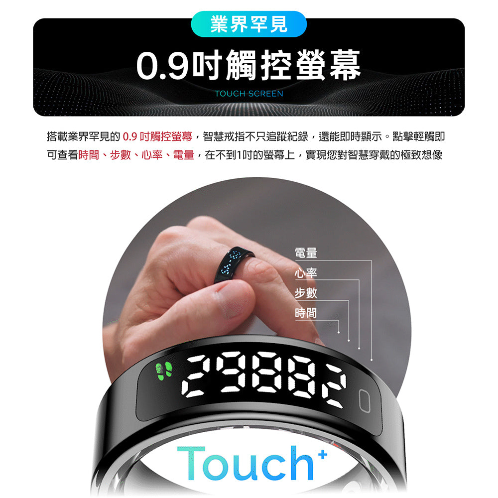 旺德 AI智慧戒指 Touch+(WM-F03S)