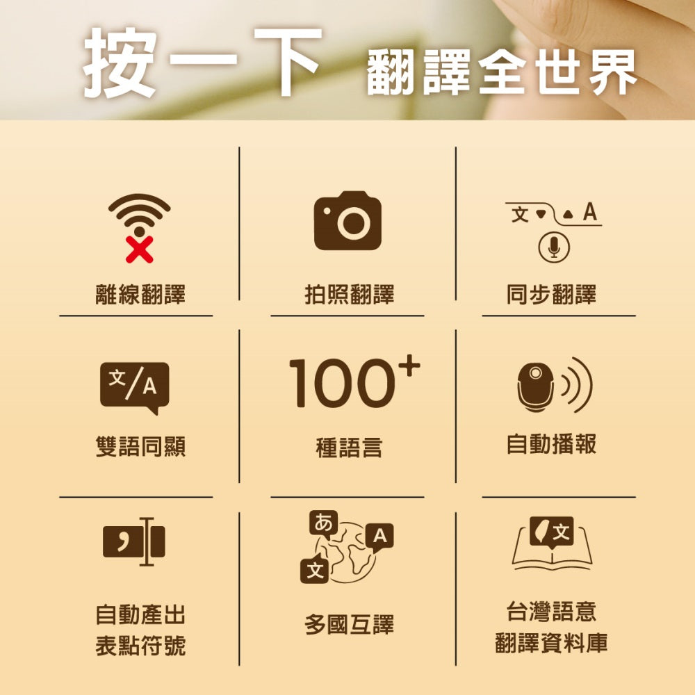 離線快點翻譯機(WM-T31W)