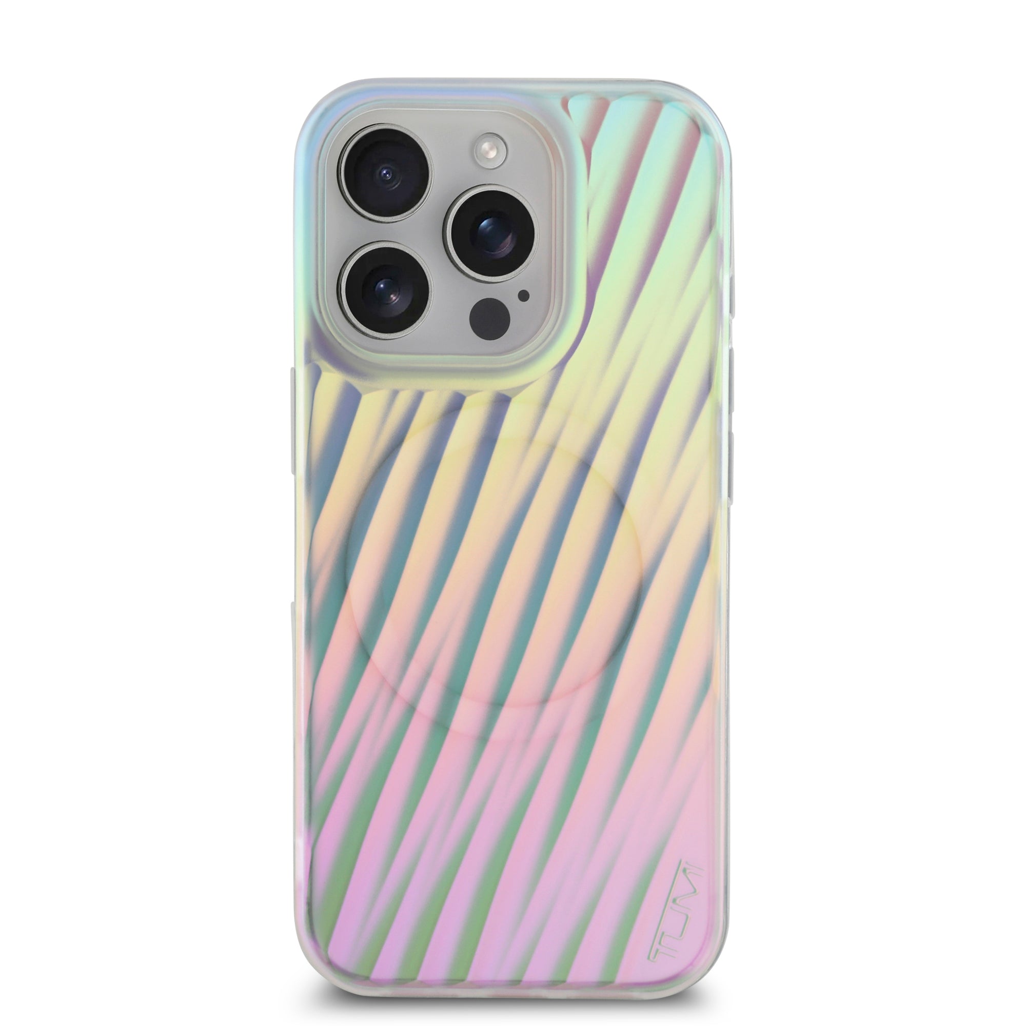 TUMI 透明煥彩斜紋MAGSAFE手機殼 IP16 Pro