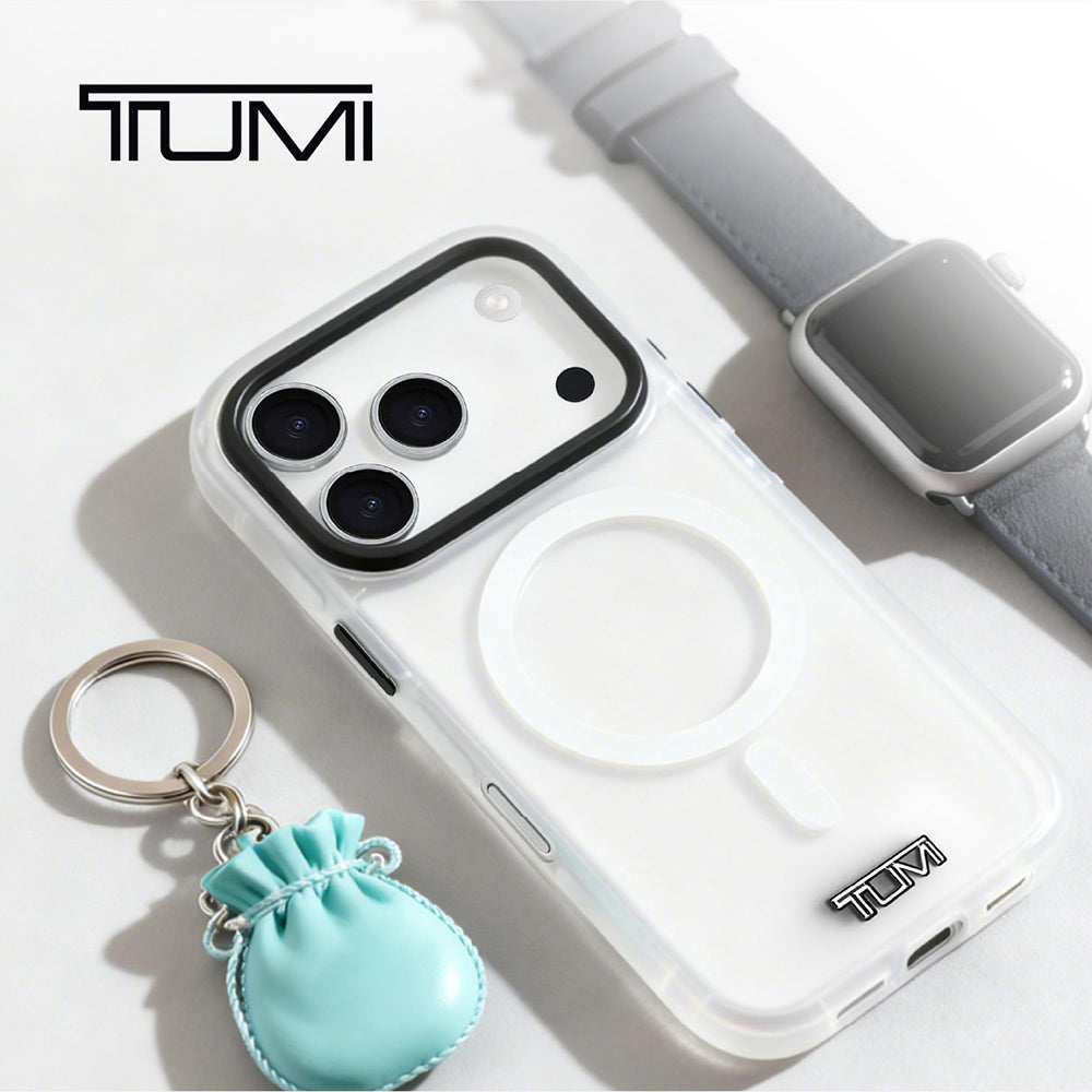 透明磨砂防震MAGSAFE手機殼 IP16 Pro(TUHMP16LHMP1TC)