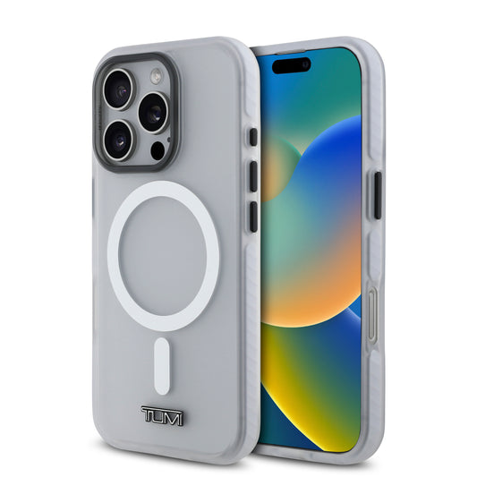 TUMI 透明磨砂防震MAGSAFE手機殼 iPhone 16系列