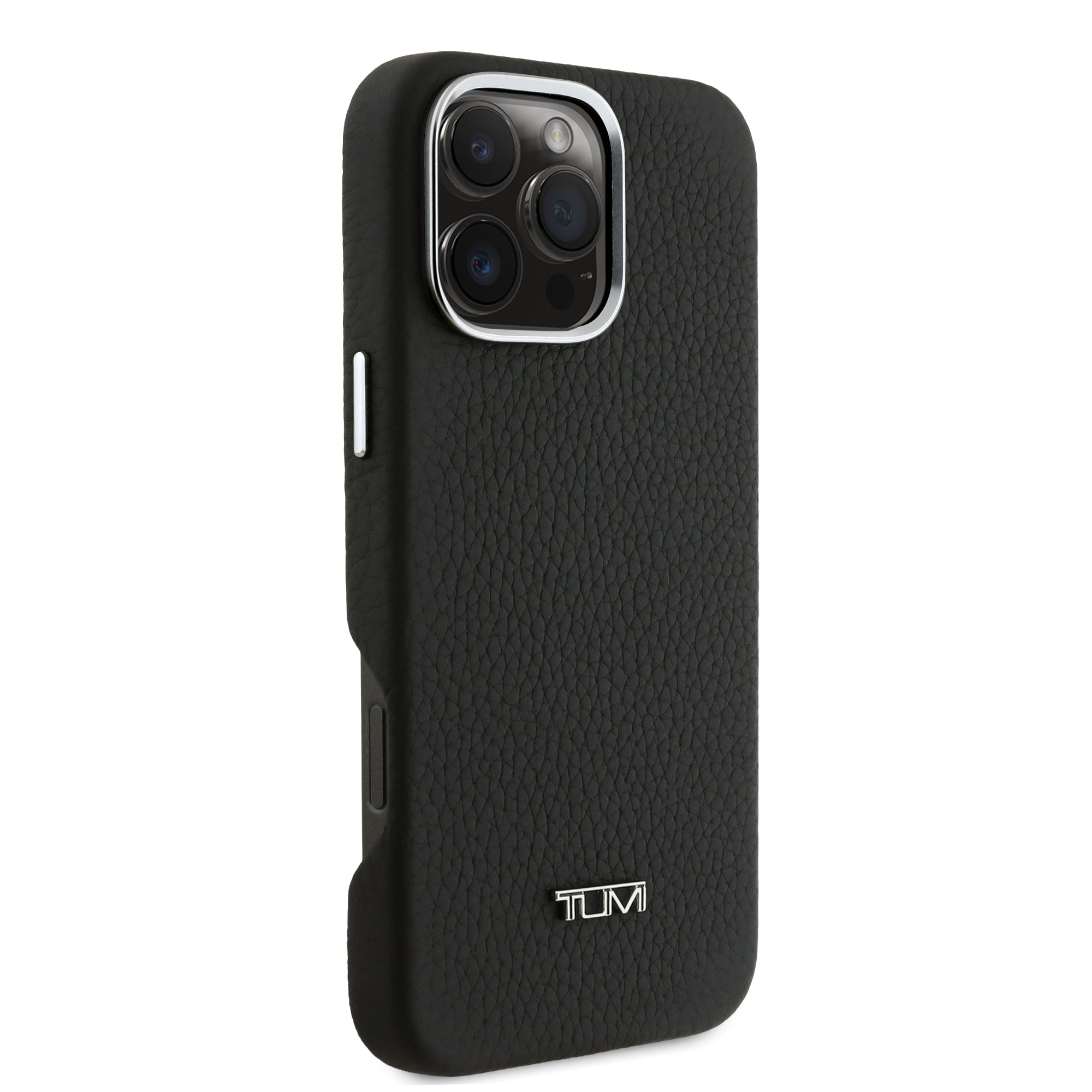 TUMI 紋理真皮MAGSAFE手機殼 IP16 Pro Max