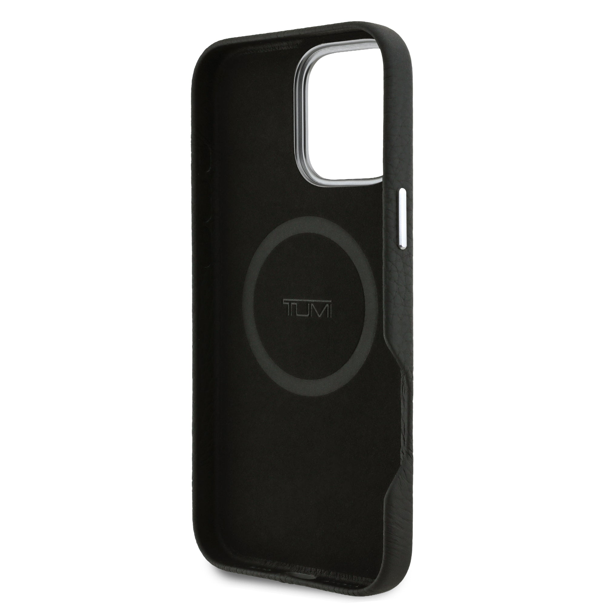 TUMI 紋理真皮MAGSAFE手機殼 IP16 Pro Max