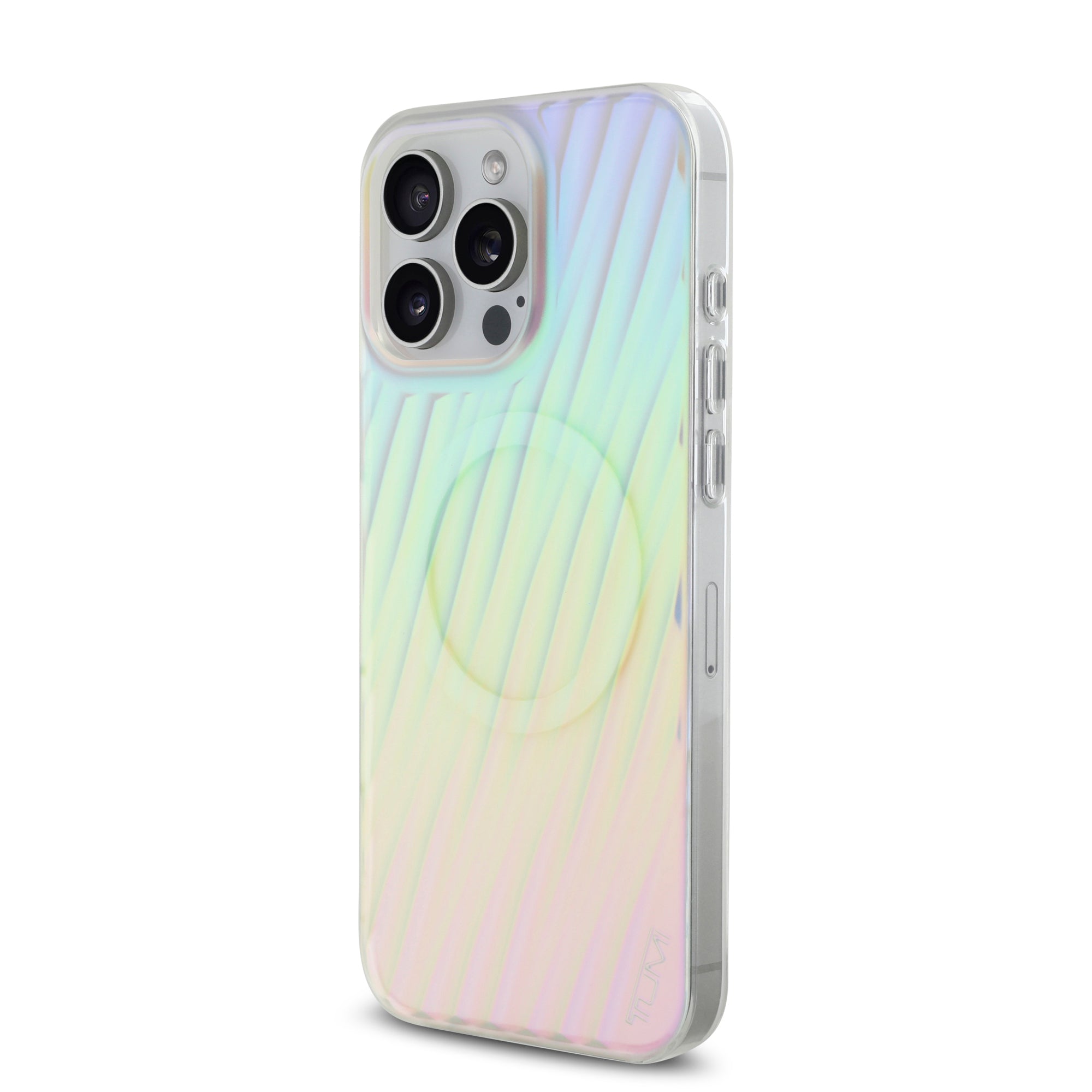 TUMI 透明煥彩斜紋MAGSAFE手機殼 IP16 Pro Max