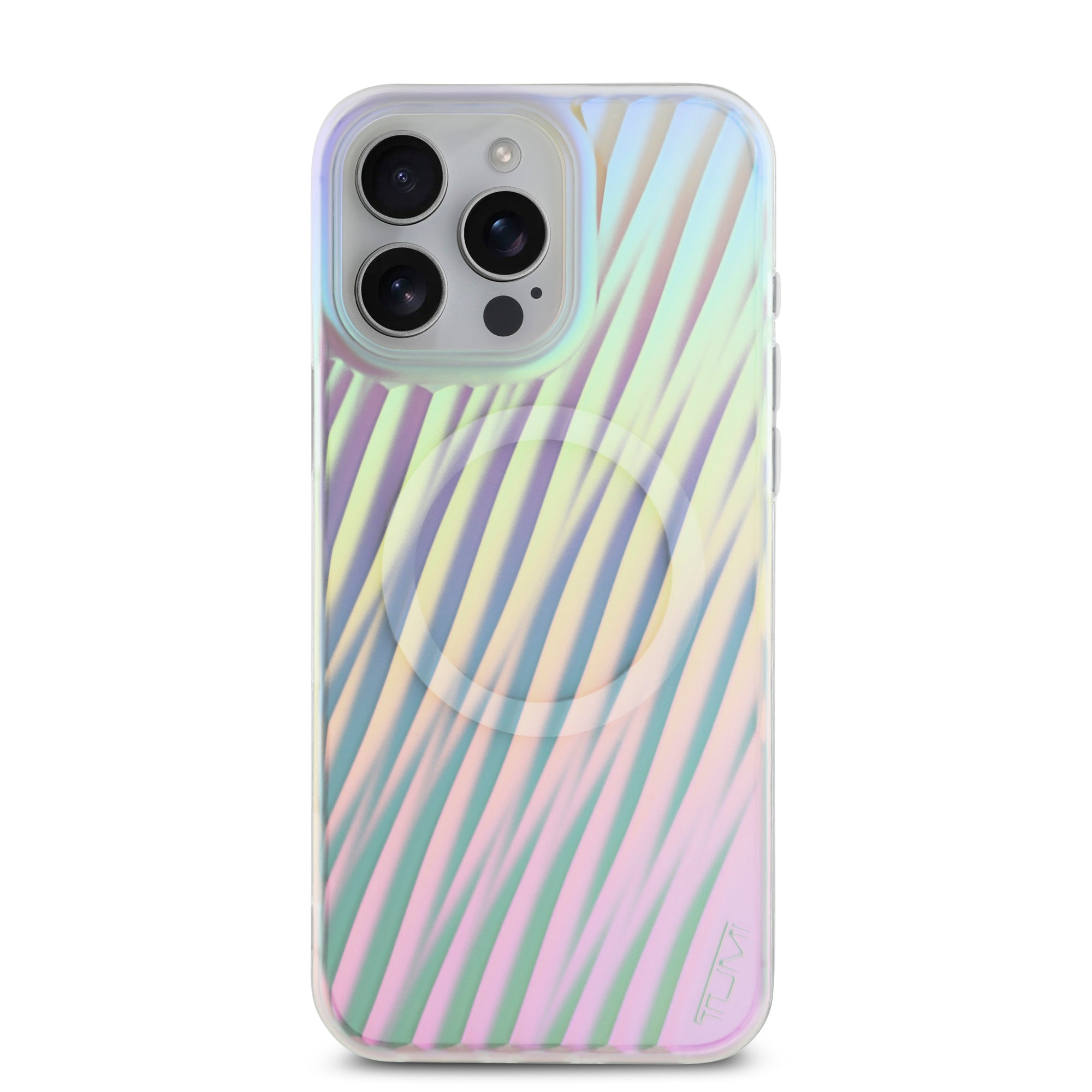 TUMI 透明煥彩斜紋MAGSAFE手機殼 IP16 Pro Max