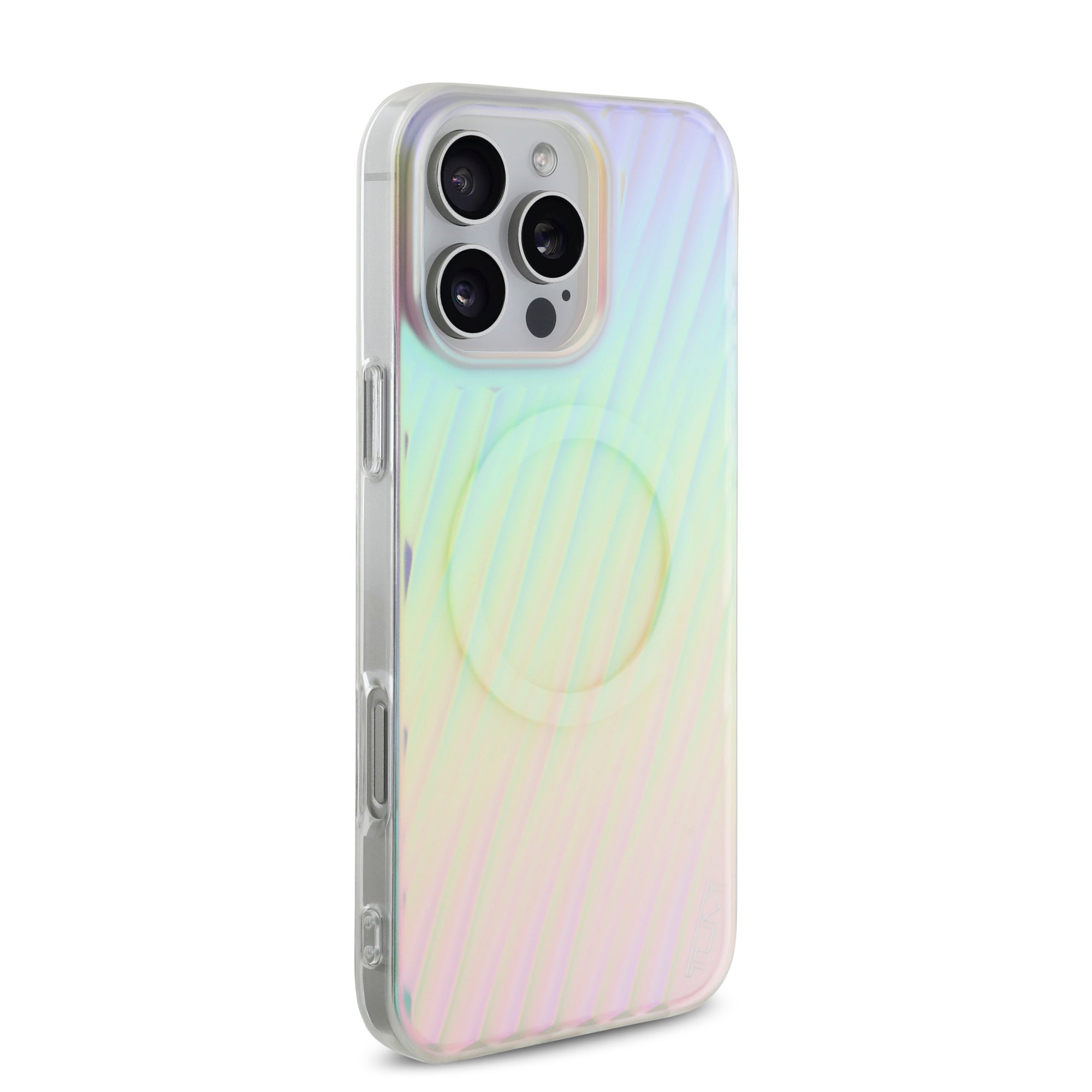 TUMI 透明煥彩斜紋MAGSAFE手機殼 IP16 Pro Max