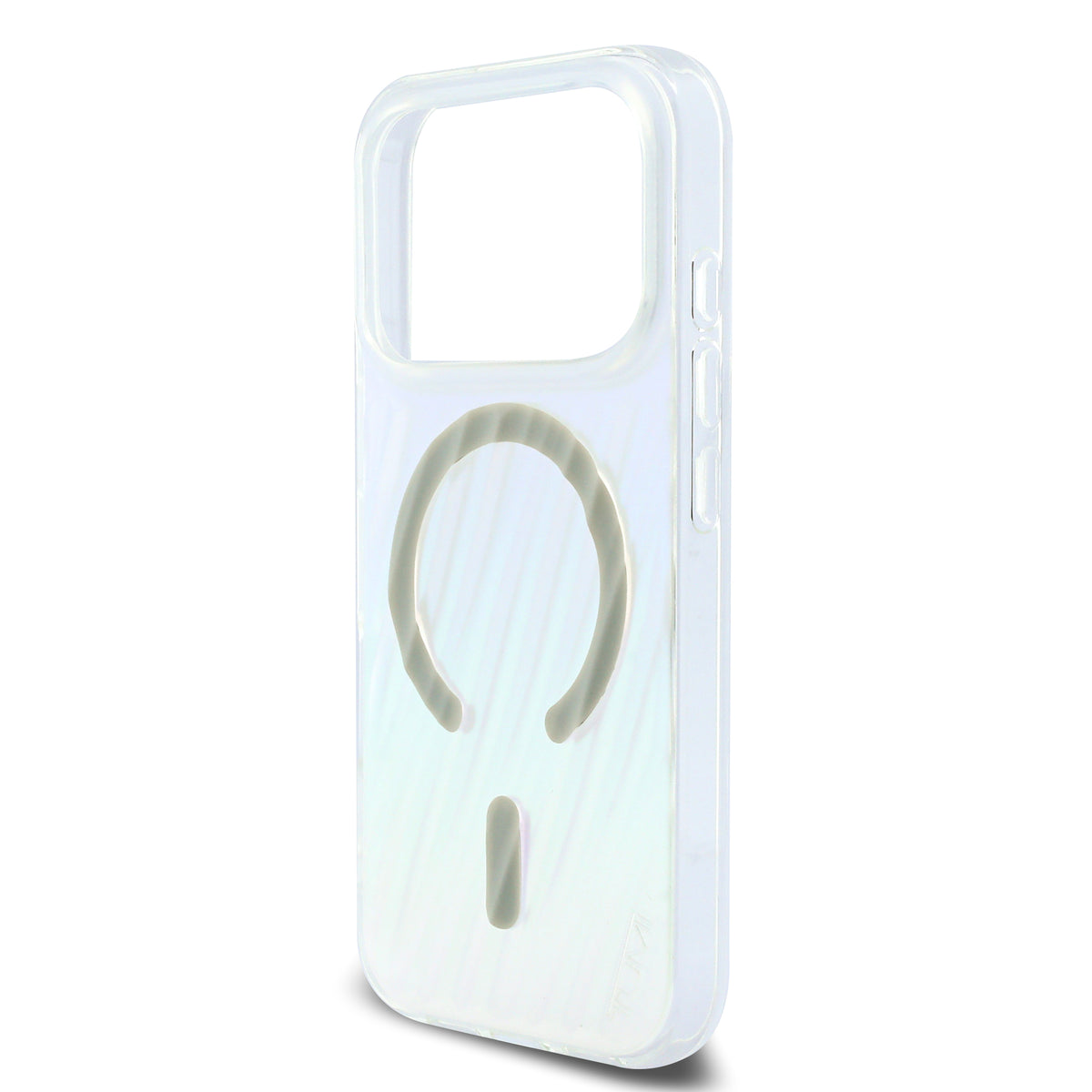 透明煥彩斜紋MAGSAFE手機殼 IP17 Pro(TUHMP17LHM3D19TI)