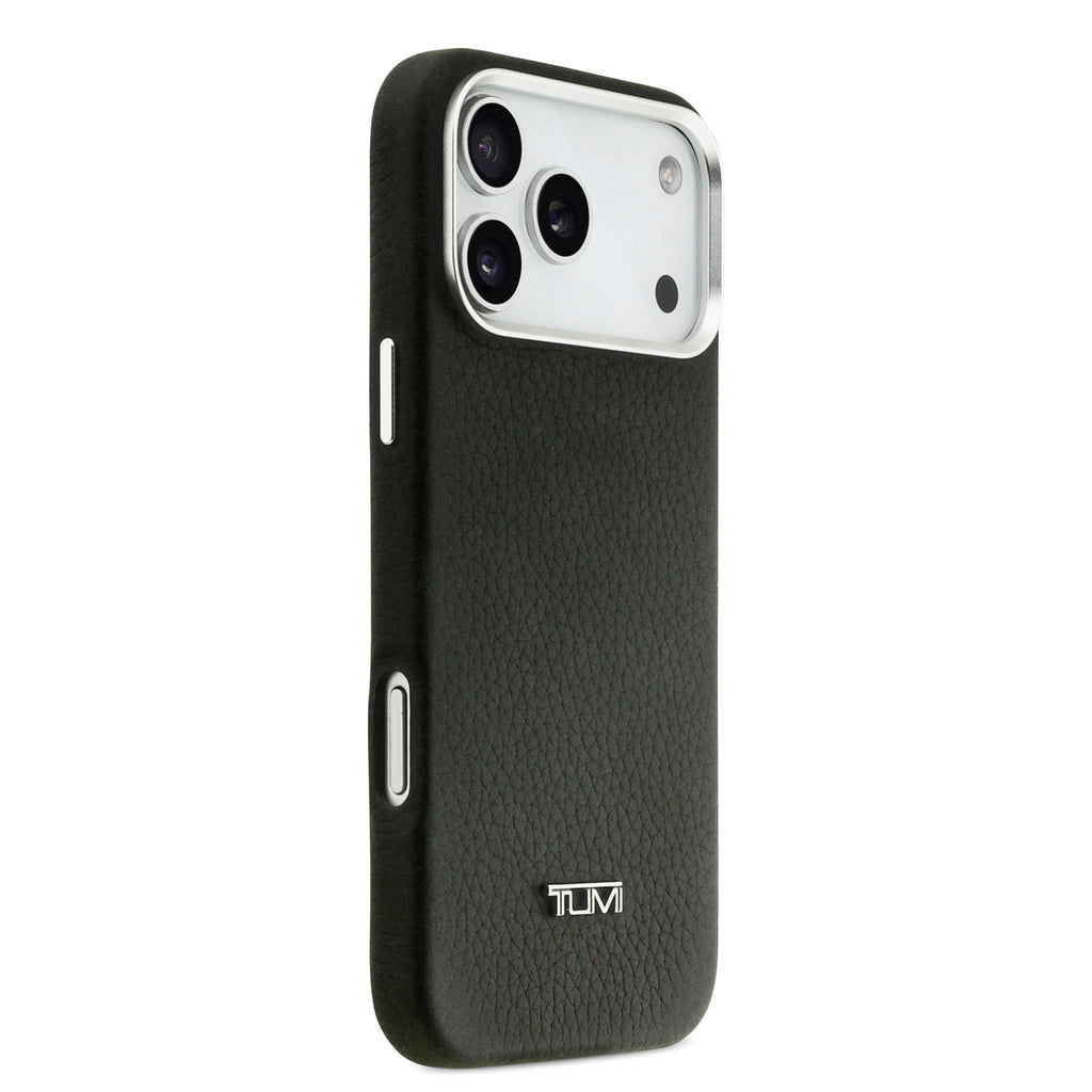 TUMI 紋理真皮MAGSAFE手機殼 iPhone 17系列