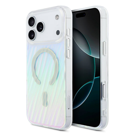 TUMI 透明煥彩斜紋MAGSAFE手機殼 iPhone 17系列
