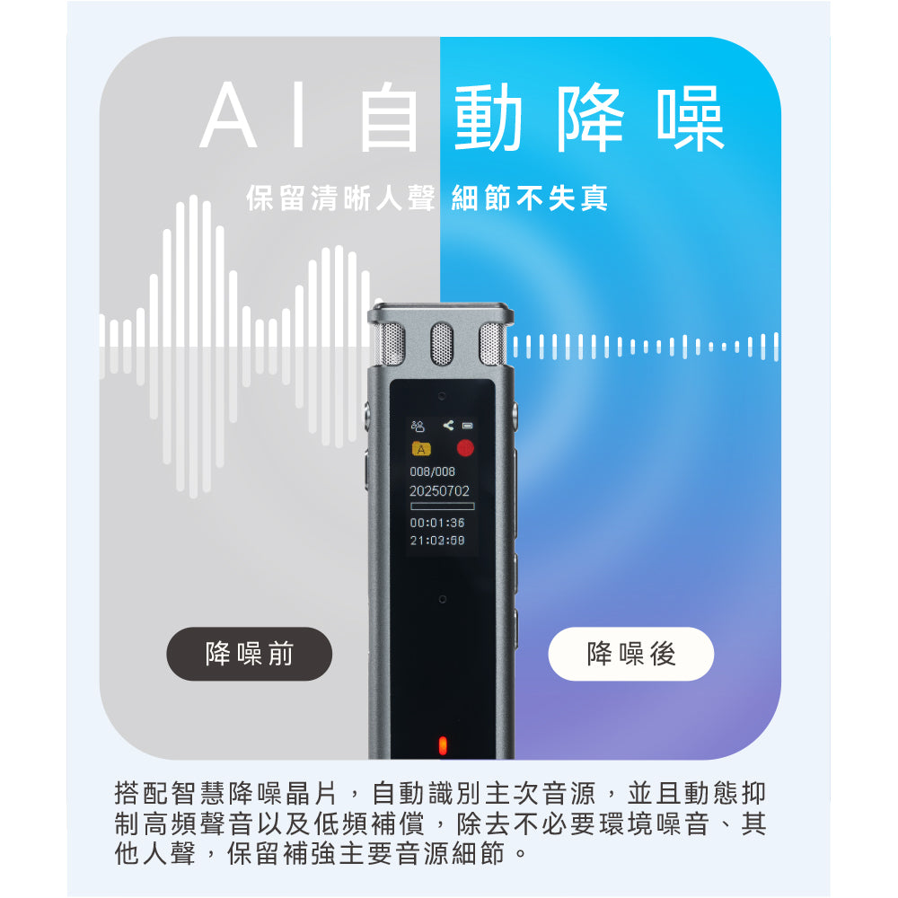 PHILIPS 智能錄音筆(M)多國旗艦