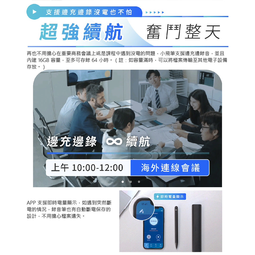 PHILIPS智能錄音筆 銀色(VTR5900 銀色)