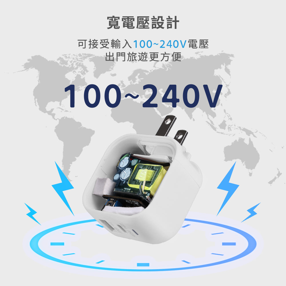 35W GaN氮化鎵極速智能充電器(WA-A19TS2)